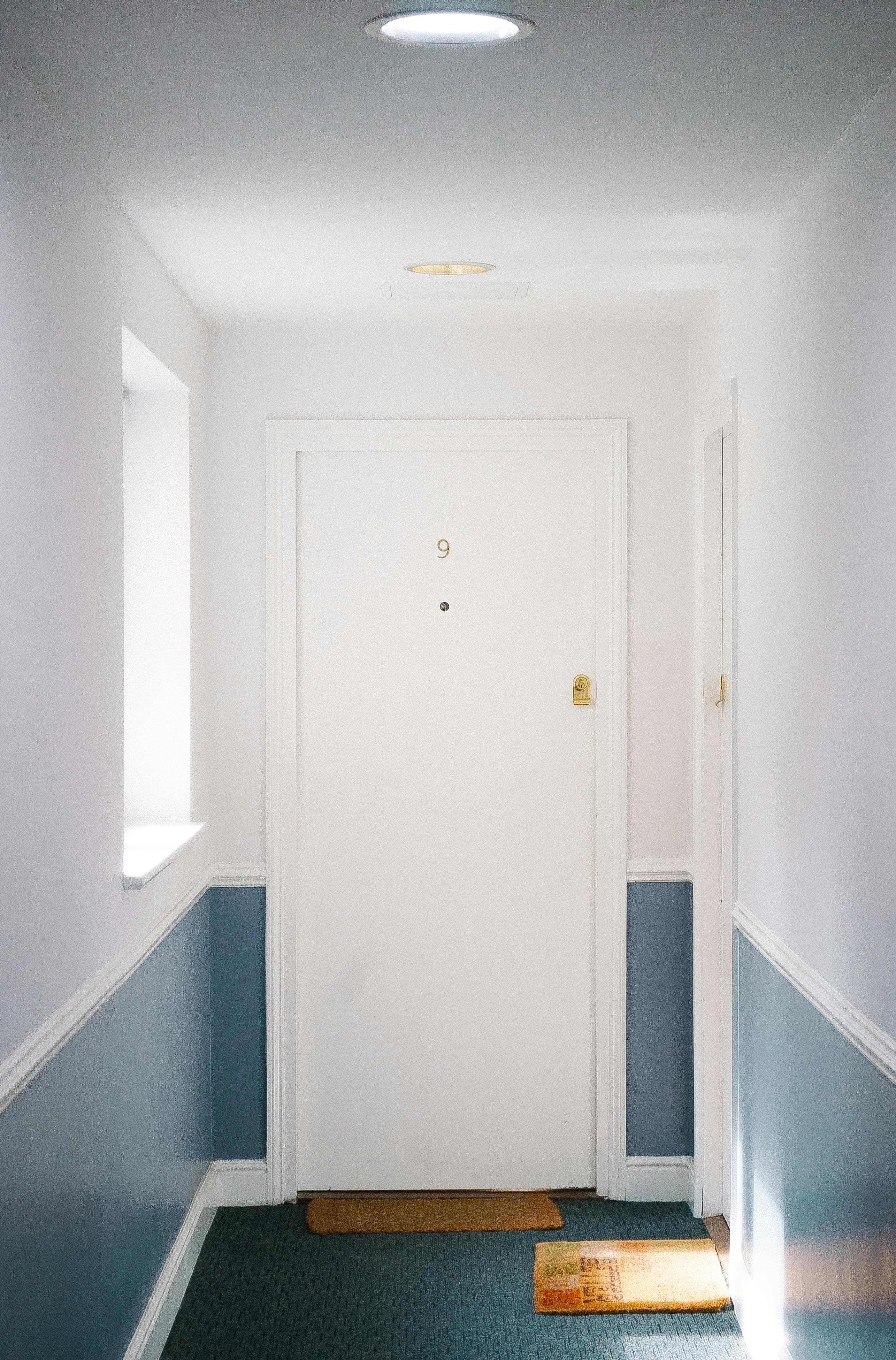 A charming front door